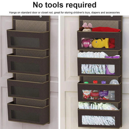 Four Layer Over Door Hanging Storage Organizer by HitMyNeed