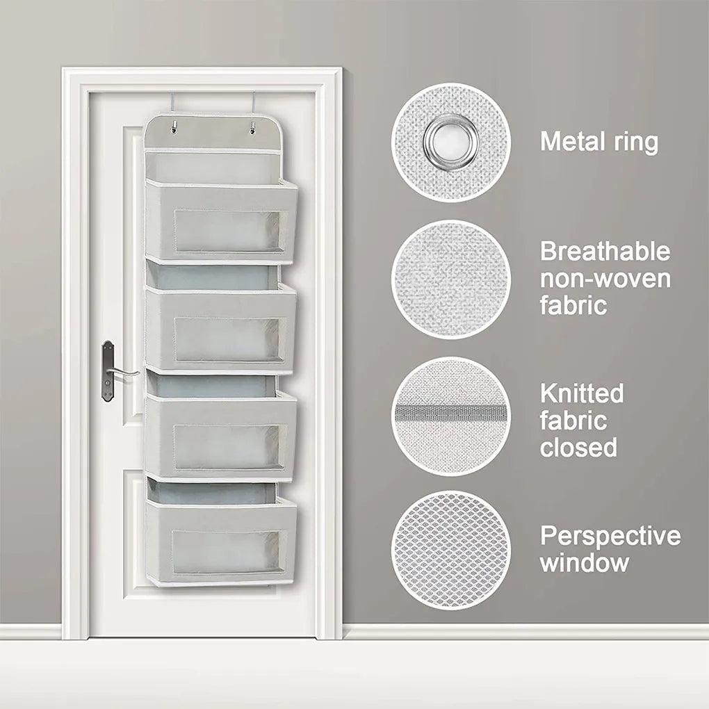 Four Layer Over Door Hanging Storage Organizer by HitMyNeed