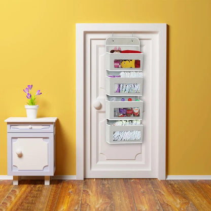 Four Layer Over Door Hanging Storage Organizer by HitMyNeed