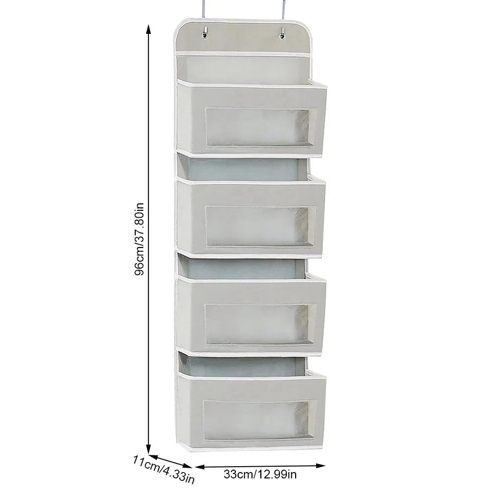 Four Layer Over Door Hanging Storage Organizer by HitMyNeed