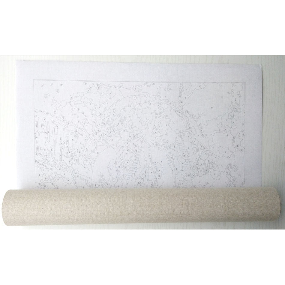 Four Seasons Paint By Numbers Canvas Kit 40x50cm by HitMyNeed