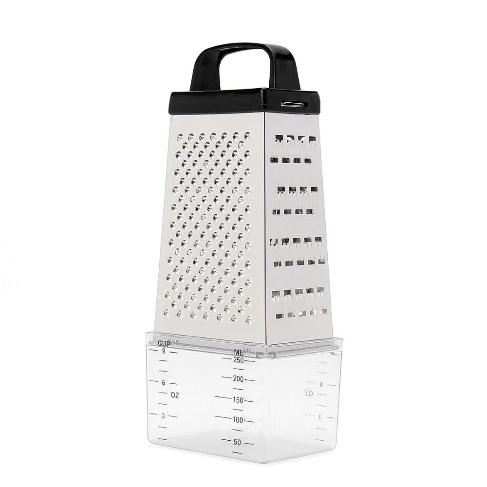 Four-Sided Stainless Steel Box Grater Slicer by HitMyNeed