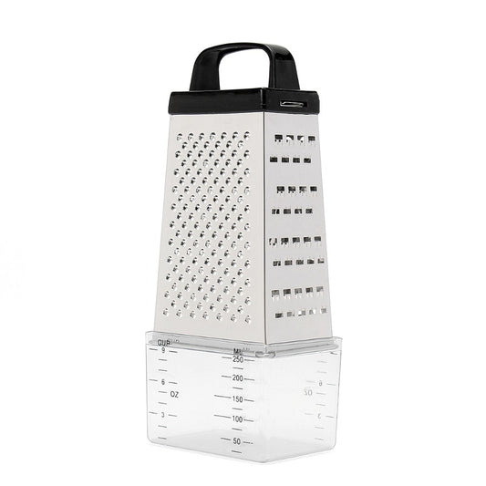 Four-Sided Stainless Steel Box Grater Slicer by HitMyNeed