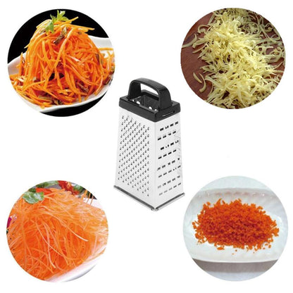 Four-Sided Stainless Steel Box Grater Slicer by HitMyNeed