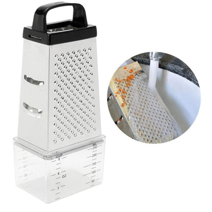 Four-Sided Stainless Steel Box Grater Slicer by HitMyNeed