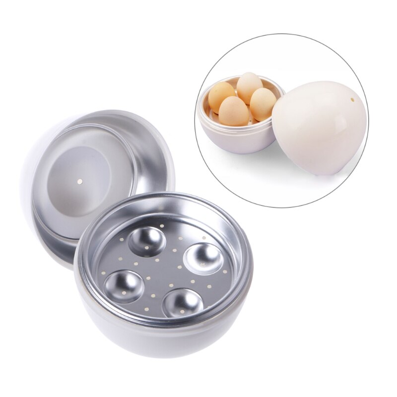 Four Slot Microwave Egg Boiler Cooker by HitMyNeed