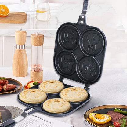 Four Slot Non-Stick Animal Pancake Pan by HitMyNeed