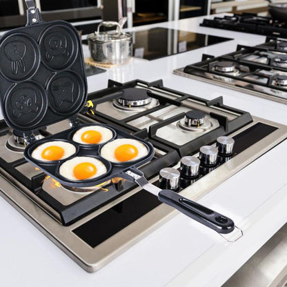 Four Slot Non-Stick Animal Pancake Pan by HitMyNeed