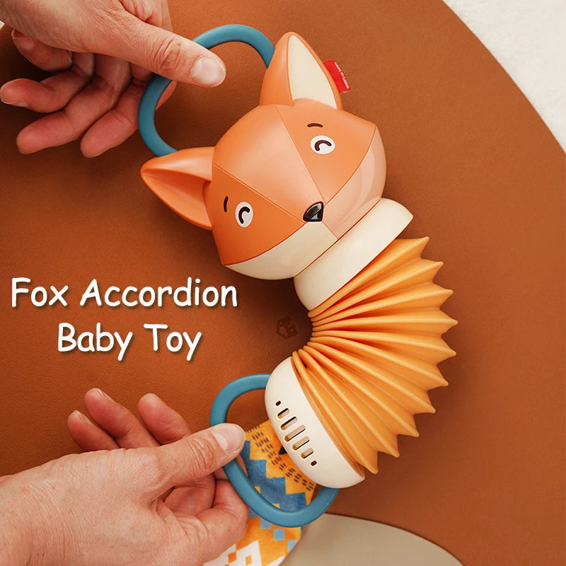 Fox Accordion Educational Baby Music Toy by HitMyNeed