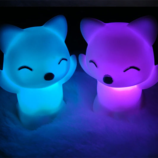 Fox Bedroom Night Light Color Changing Lamp by HitMyNeed