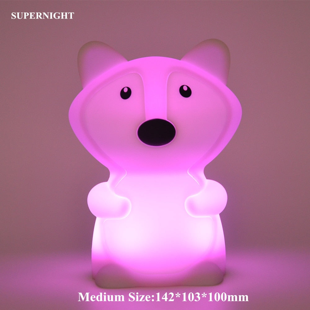 Fox Night Light with Timer and Remote Control by HitMyNeed