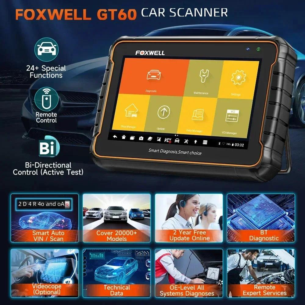 FOXWELL GT60 OBD2 Bluetooth All-System Car Scanner by HitMyNeed