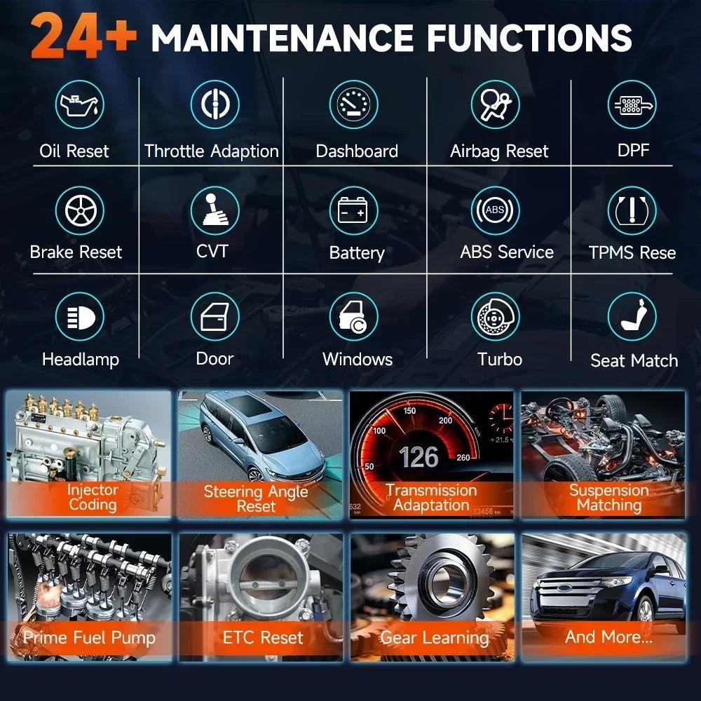 FOXWELL GT60 OBD2 Bluetooth All-System Car Scanner by HitMyNeed