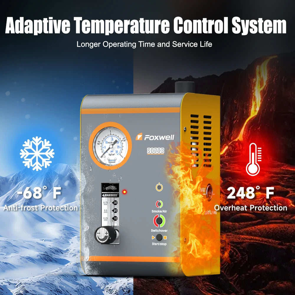 FOXWELL ST203 12V Automotive EVAP Smoke Leak Detector by HitMyNeed