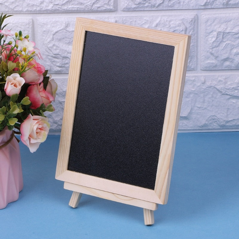 Framed Tabletop Chalkboard Sign 18 x 13 cm by HitMyNeed