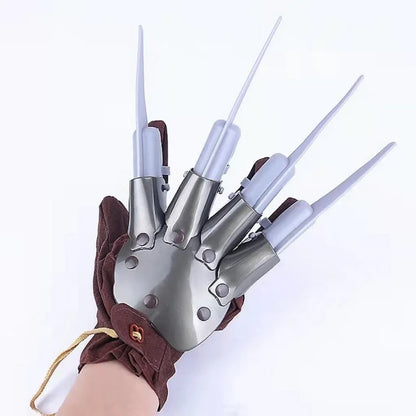 Freddy Krueger Cosplay Gloves Horror Handwear Prop by HitMyNeed