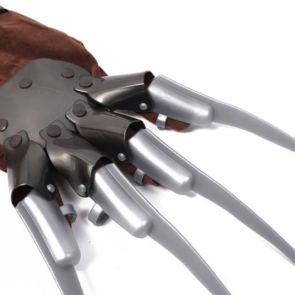 Freddy Krueger Cosplay Gloves Horror Handwear Prop by HitMyNeed