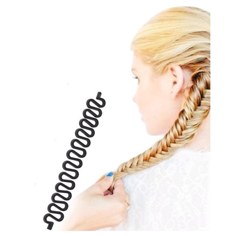 French Braid Lace Up Hair Styling Tool by HitMyNeed