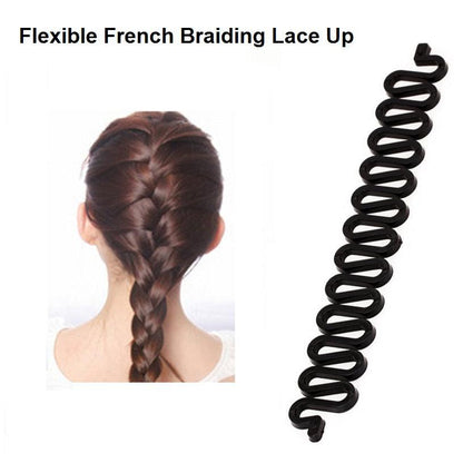 French Braid Lace Up Hair Styling Tool by HitMyNeed