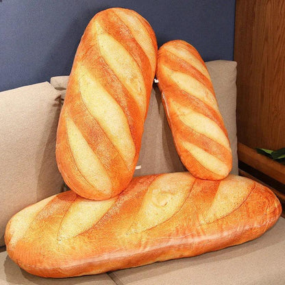 French Bread Plush Pillow Baguette Cushion by HitMyNeed