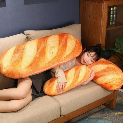 French Bread Plush Pillow Baguette Cushion by HitMyNeed