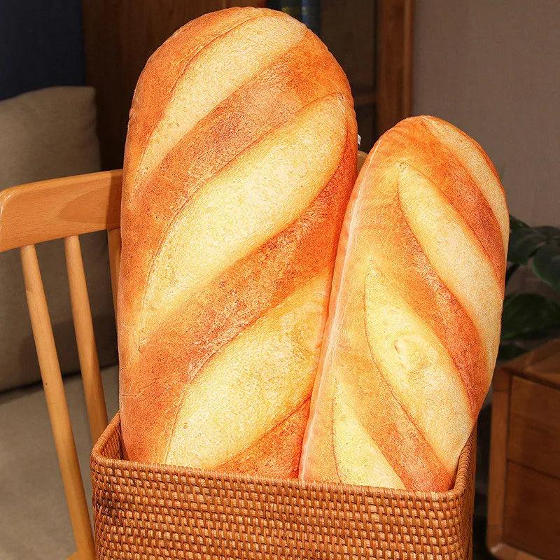 French Bread Plush Pillow Baguette Cushion by HitMyNeed