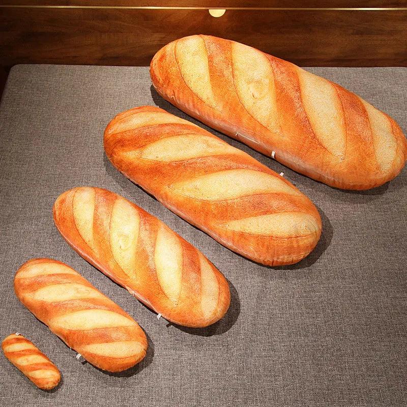 French Bread Plush Pillow Baguette Cushion by HitMyNeed