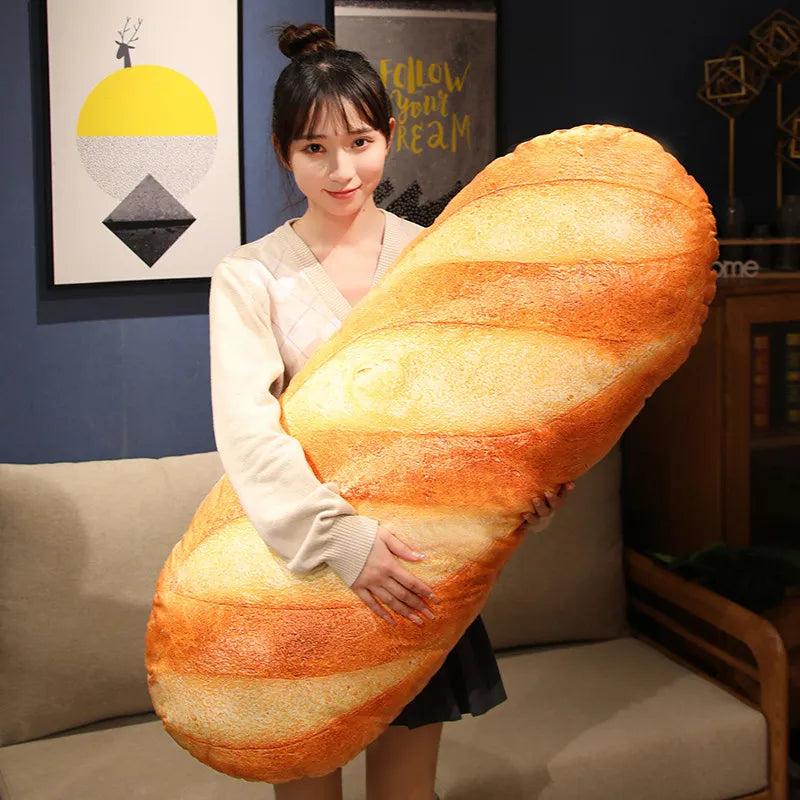 French Bread Plush Pillow Baguette Cushion S - 20cm by HitMyNeed