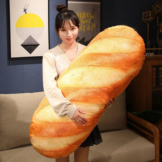 French Bread Plush Pillow Baguette Cushion S - 20cm by HitMyNeed