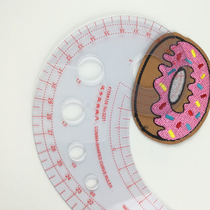 French Curve Ruler for Sewing and Pattern Drafting by HitMyNeed