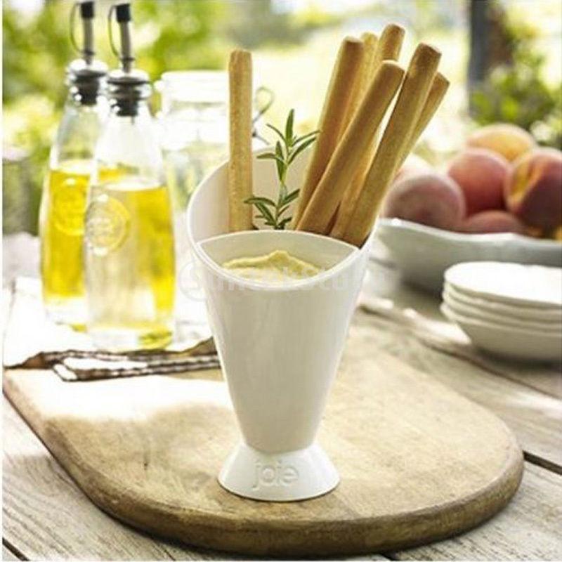 French Fry Cone Snack Holder with Sauce Cup by HitMyNeed