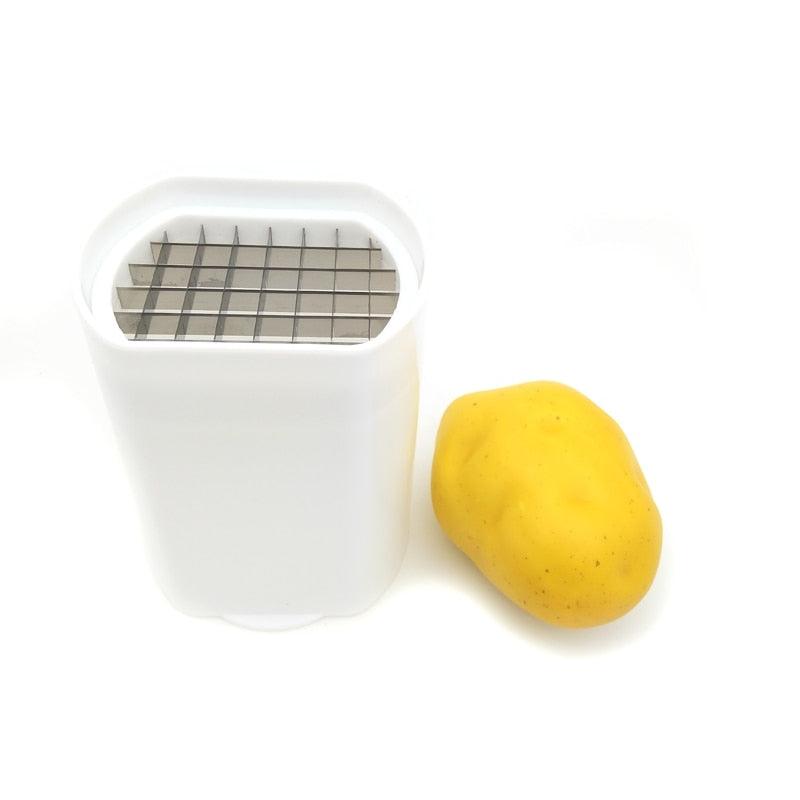 French Fry Cutter Box Slicer with Safety Lid by HitMyNeed