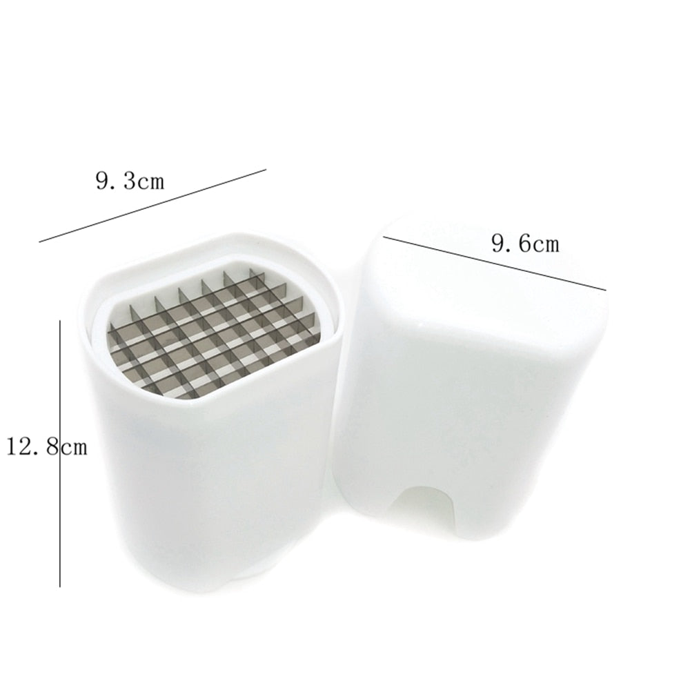 French Fry Cutter Box Slicer with Safety Lid by HitMyNeed