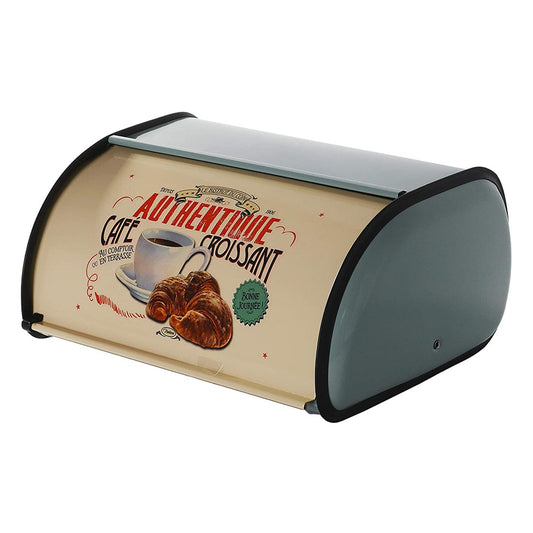 French Vintage Metal Bread Storage Box by HitMyNeed