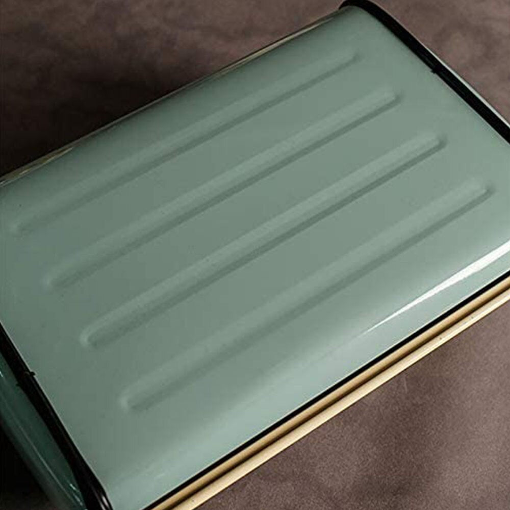 French Vintage Metal Bread Storage Box by HitMyNeed