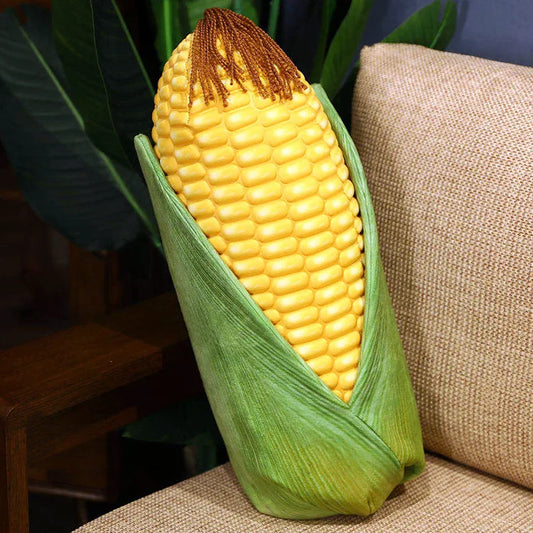 Fresh or Grilled Corn Pillow Cushion 45cm fresh-corn by HitMyNeed