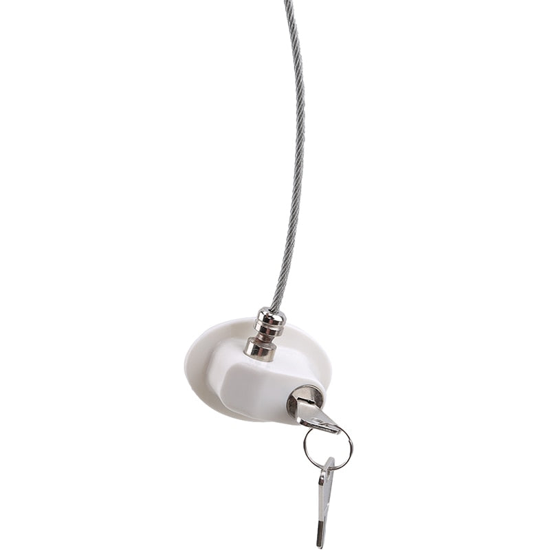 Fridge Safety Lock with Key for Childproofing by HitMyNeed