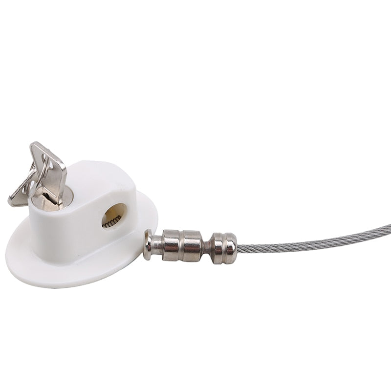 Fridge Safety Lock with Key for Childproofing by HitMyNeed