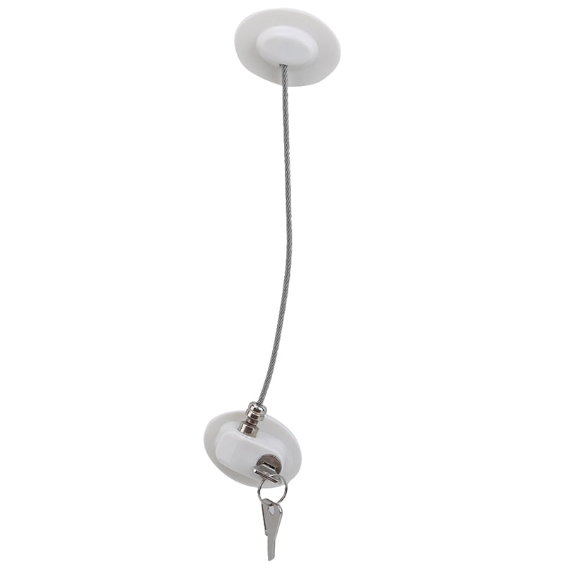 Fridge Safety Lock with Key for Childproofing by HitMyNeed