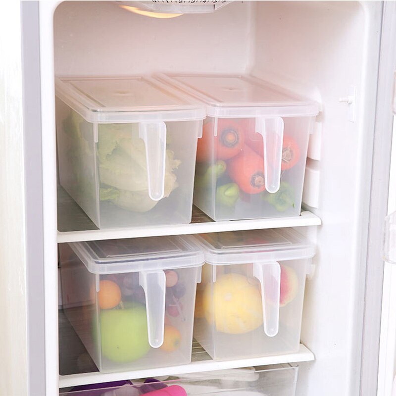 Fridge Storage Box with Handle 4.7L by HitMyNeed