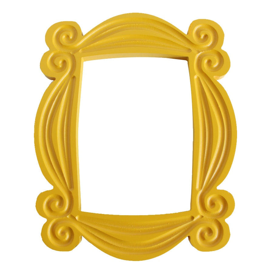 Friends Yellow Door Frame Wall Decor by HitMyNeed