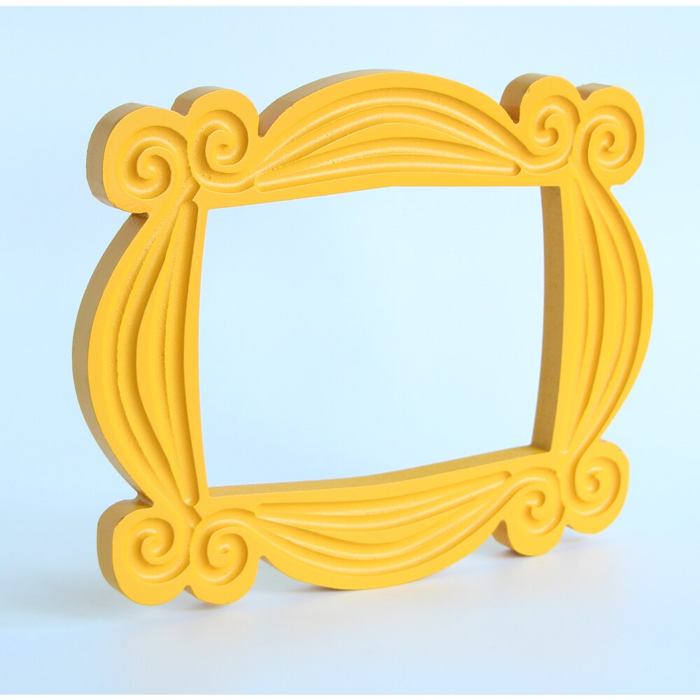 Friends Yellow Door Frame Wall Decor by HitMyNeed