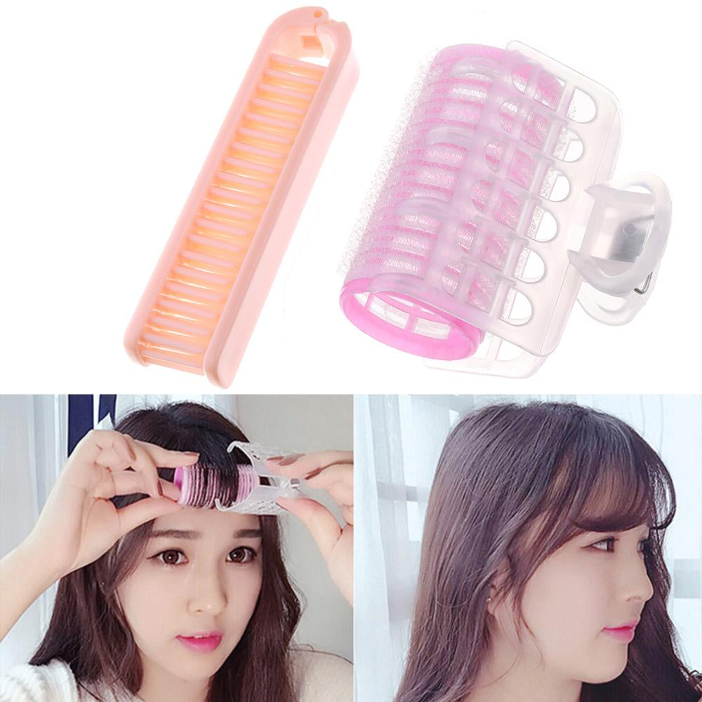 Fringe Curler with Clamp and Foldable Comb Set by HitMyNeed