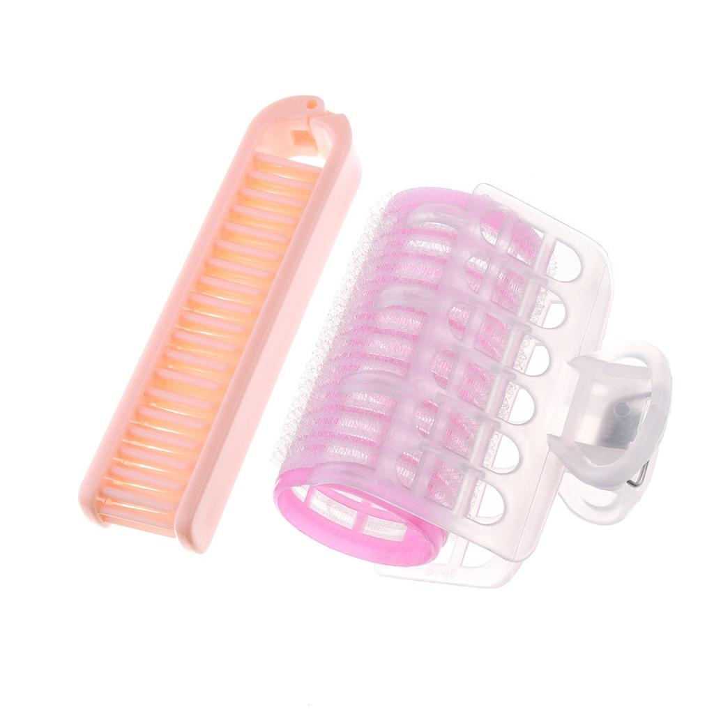 Fringe Curler with Clamp and Foldable Comb Set by HitMyNeed