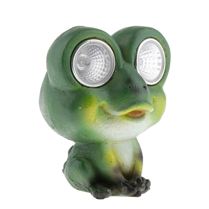 Frog Solar Light Garden Ornament by HitMyNeed
