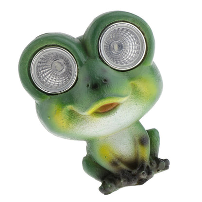 Frog Solar Light Garden Ornament by HitMyNeed