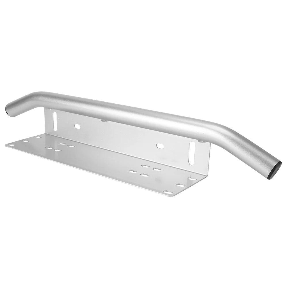 Front Bumper License Plate & LED Light Bar Bracket white by HitMyNeed