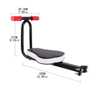 Front Mounted Toddler Bike Seat with Handle by HitMyNeed
