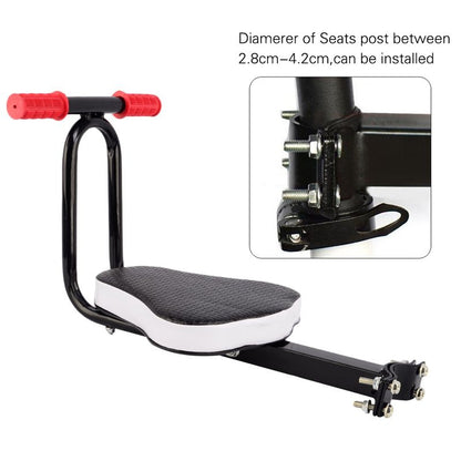 Front Mounted Toddler Bike Seat with Handle by HitMyNeed