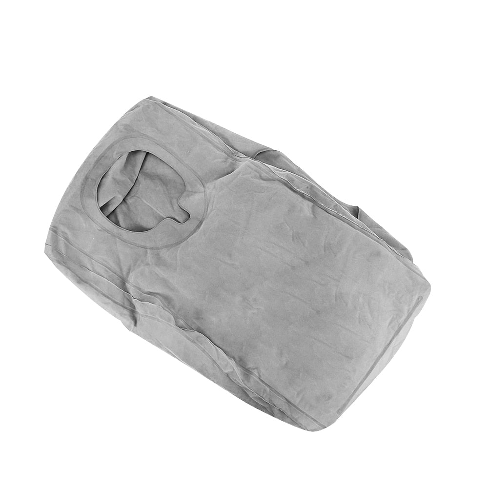 Frontal Inflatable Travel Pillow for Face Support by HitMyNeed